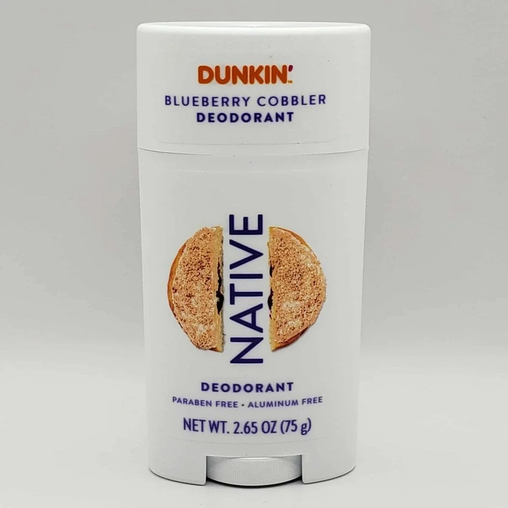 Native x Dunkin Blueberry Cobbler Aluminum Paraben Free Deodorant 2.65oz - 2Pack - Picture 6 of 8